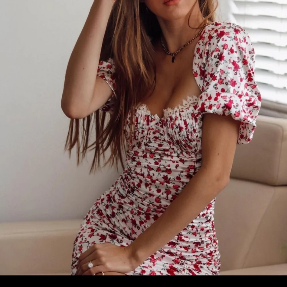 For Love and Lemon White Floral Melrose Dress - Picture 8 of 15